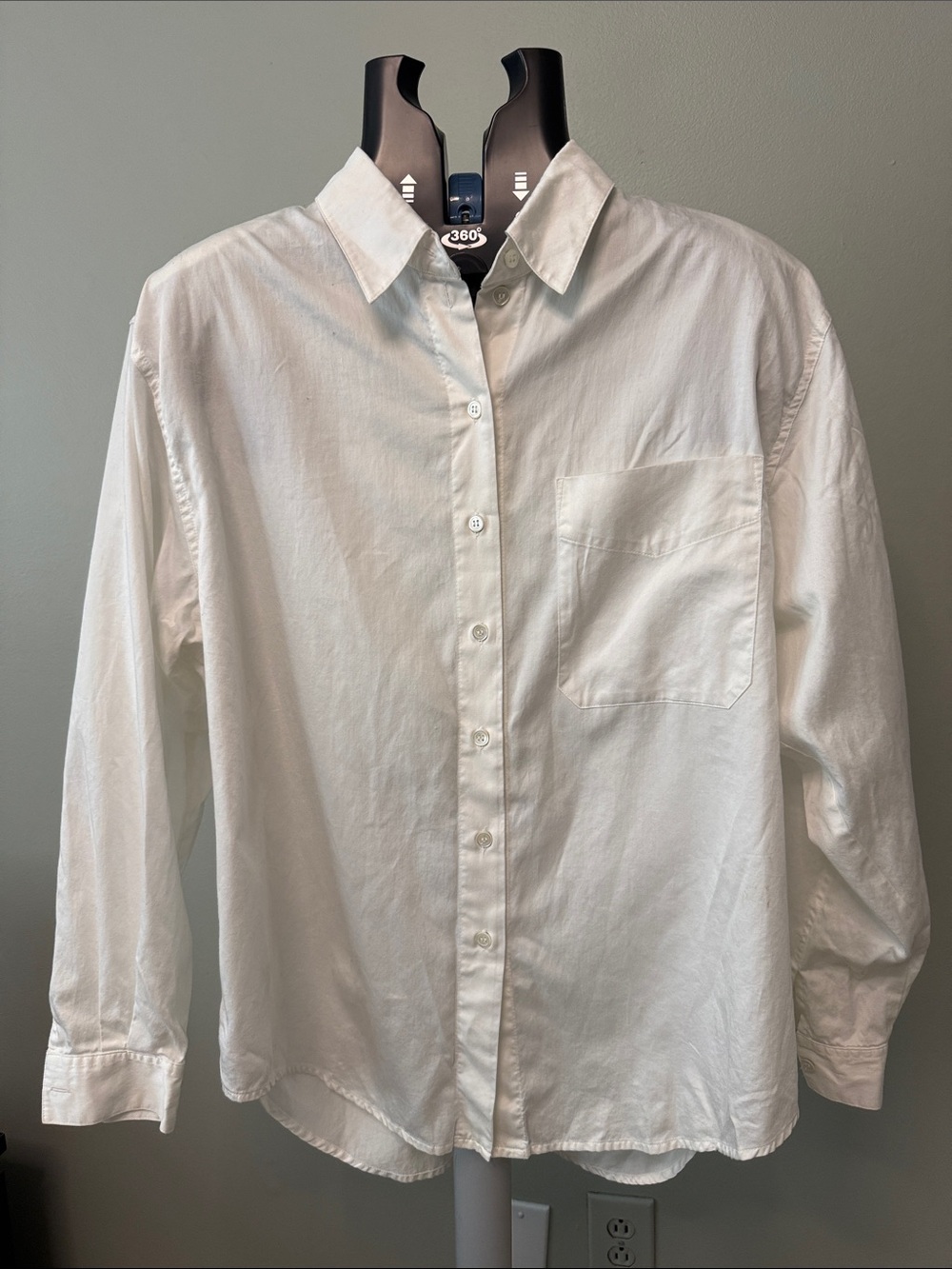Vintage Jones New York White Button-Down Shirt